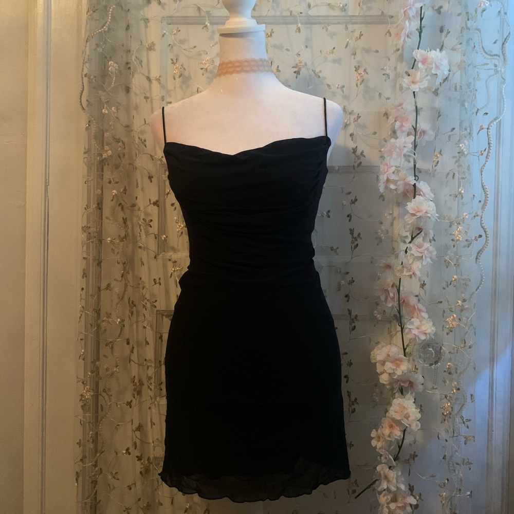 Princess Polly Black Mini Dress
